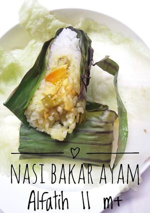Foto resep Nasi Bakar Ayam (Mpasi 11 bulan)