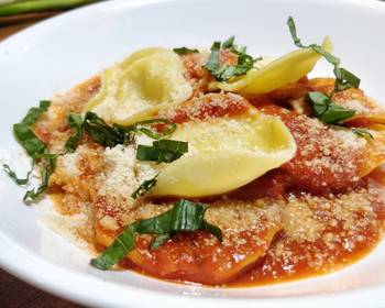 How To Prepare Recipe Tortellini Pasta in Red Sauce Delicious Perfect