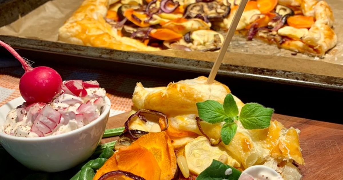 Gemüsetarte Mit Radieschen Creme Rezept von MeinewildeKüche - Cookpad