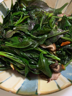 紅鳳菜炒香菇（純素） 的食譜成品照片