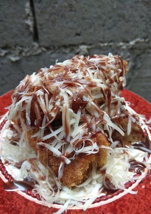 Foto resep Roti gulung pisang keju