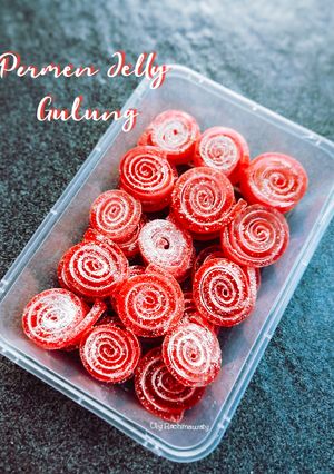 Foto resep Permen Jelly Gulung