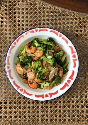Foto resep Tumis Udang Brokoli