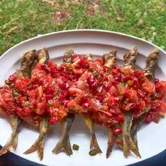 รูปของ Ikan kembung sambal dabu-dabu