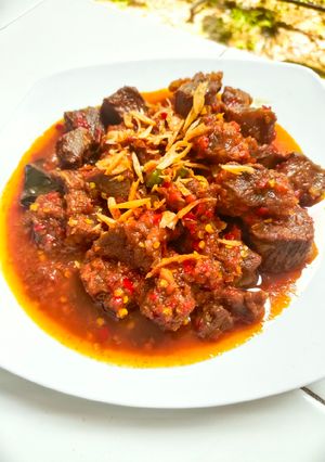 Foto resep Oseng Mercon Daging