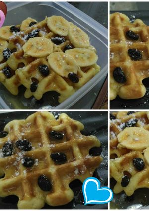 Foto resep Waffle kilat mudah anti gagal🍭🍩🍬