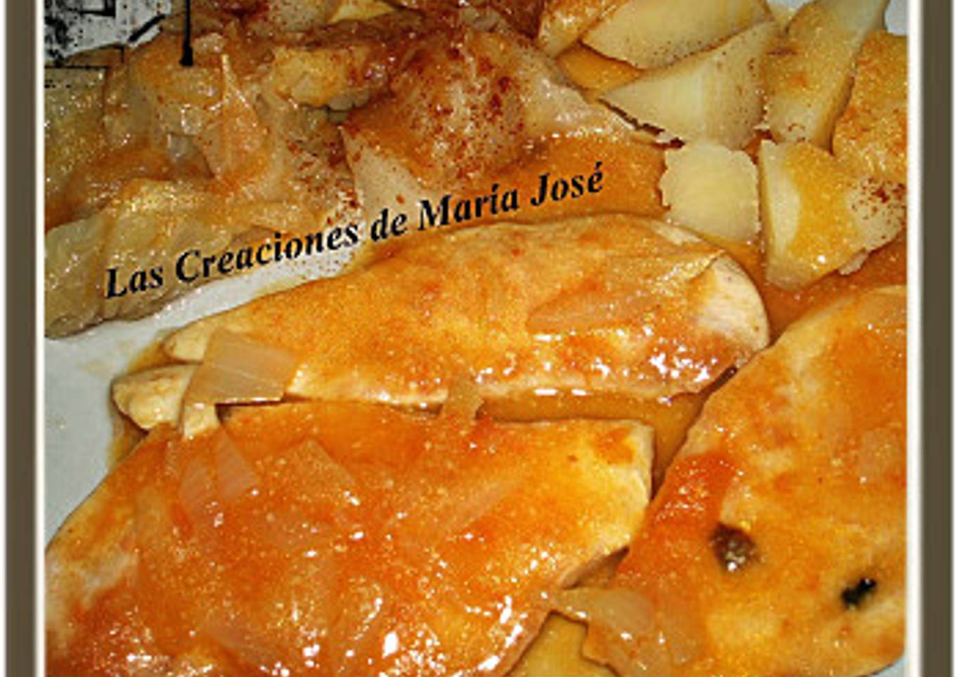 Pechugas de pollo en salsa de pomelo