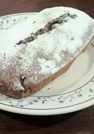 Una foto de Budín de chocolate con nueces