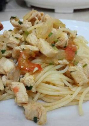 Foto resep Simple Spaghetti