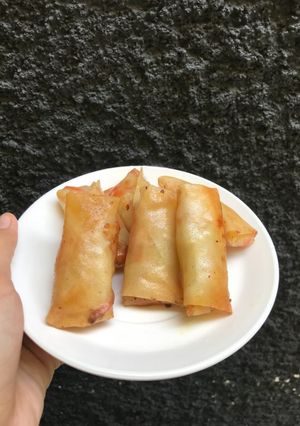 Foto resep Spring roll ayam sayur / lumpia ayam sayur