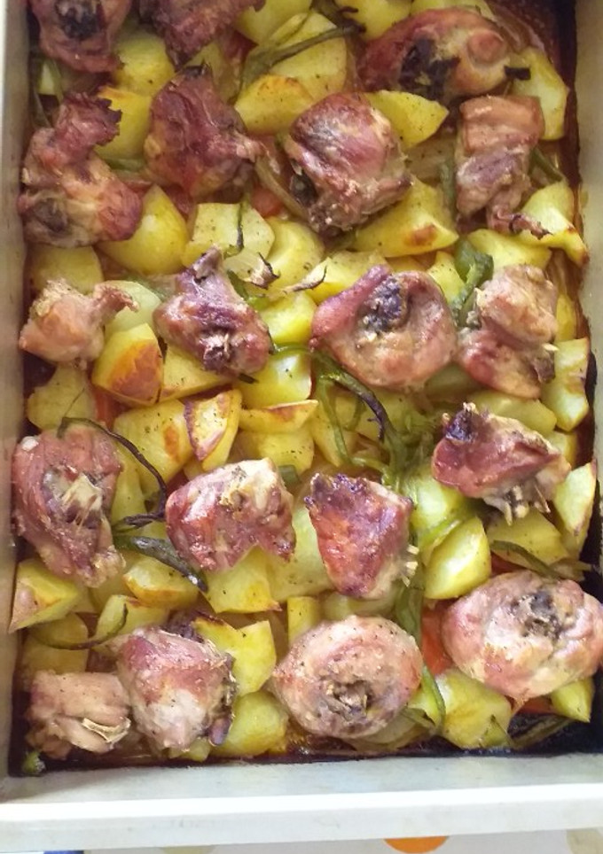 Una foto de Asado de pollo