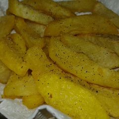 Turmeric fries A picture of Turmeric fries.