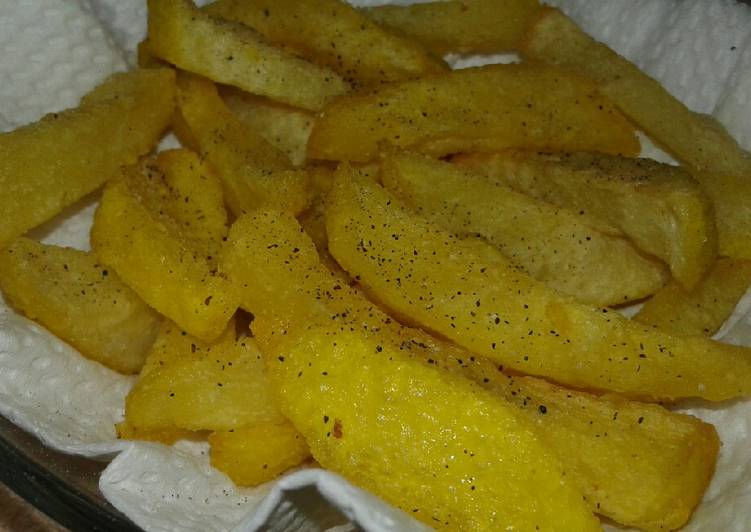 Recipe of Ultimate Turmeric fries
