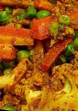 A picture of Winter Veggies Pickle.