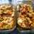 Traseros de pollo al horno con verduritas