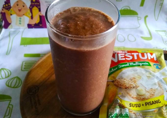 Smoothies Pisang Coklat