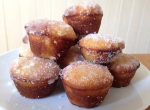 Une photo de 🇬🇧 ️Mini muffins-donut à la confiture