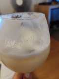 Limoncello spritz com espuma de limão
