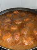 Albóndigas con salsa española