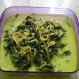 Gulai daun singkong teri nasi