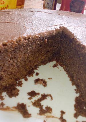 A picture of Sweet potato cake.