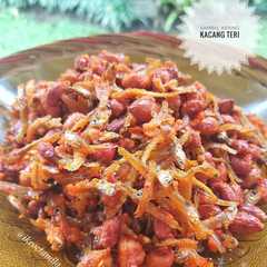 A picture of Sambal Kering Kacang Teri.