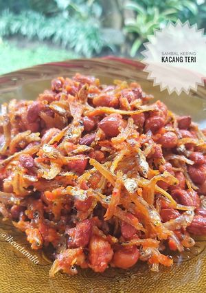 Foto resep Sambal Kering Kacang Teri