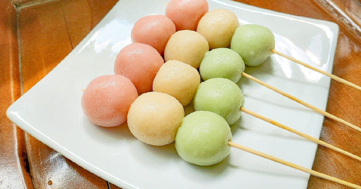 Resep 🇯🇵 Hanami Dango (花見団子) 🍡 oleh Himemasak - Cookpad