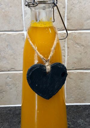 A picture of Ginger and Turmeric Power Boost Drink.