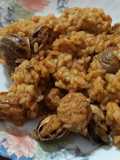 Arroz con butifarra y caracoles (aprovechamiento)