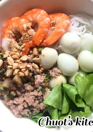 Hình của món Hủ Tíu Khô Trộn Sốt Đa Năng.