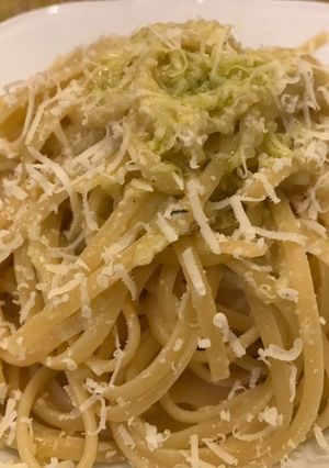 Foto di Linguine al sugo di porri