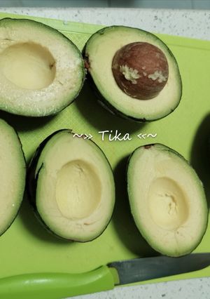 Foto resep 4.Cara memeram alpukat