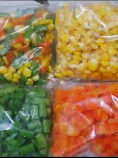 Foto resep Frozen mix vegetables
