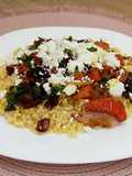 Ensalada templada de bulgur