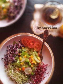 Foto resep Alfalfa Sprout Salad (Salad Kecambah Alfalfa)