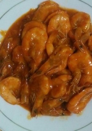 Foto resep Udang Asam Manis