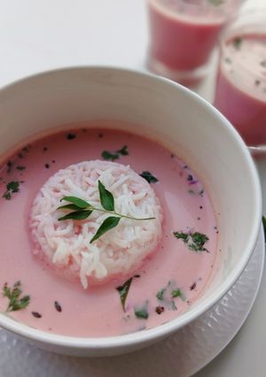 A picture of Kokum Coconut Kadhi.