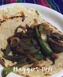 Tacos de hígado encebollado