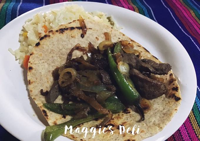 Tacos de hígado encebollado Receta de Maggie- Cookpad