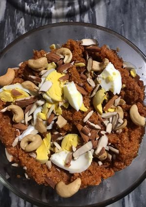 A picture of Gajar ka halwa.