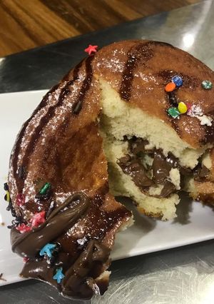 A picture of Nutella Doughnut.