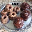 Budines de naranja y chocolate