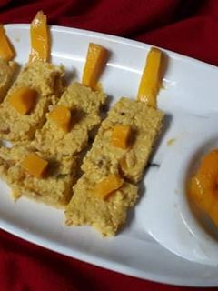 আম দইয়ের ভাপা সন্দেশ(Aam doi bhapa sandesh recipe in Bengali) রেসিপির প্রধান ছবি