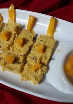 আম দইয়ের ভাপা সন্দেশ(Aam doi bhapa sandesh recipe in Bengali) রেসিপির প্রধান ছবি