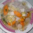 Sayur sawi putih bakso