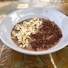 A picture of Hemp and Chia Seed Chocolate Pudding.
