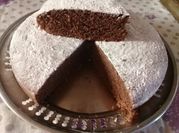 Una foto de torta fácil con royal