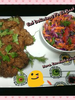 صورة لوصفة كبدة بانيه