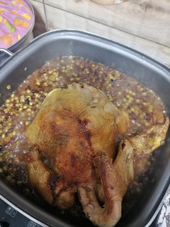 عکسی از دستور مرغ شکم پر مجلسی ✨🤍😋😋